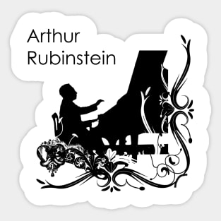 Arthur Rubinstein Sticker